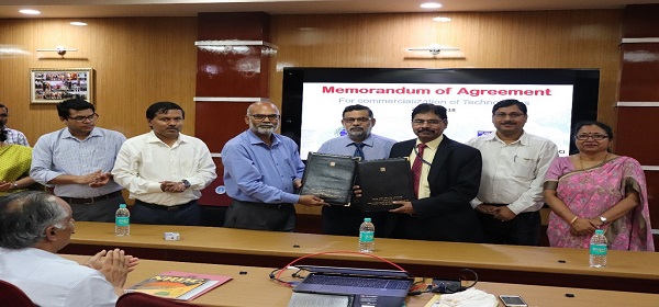 MoU with NRDC for commercialization of tecnologies